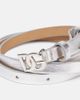 Dolce&Gabbana Dolce&Gabbana DG 10mm metallic leather belt - 3