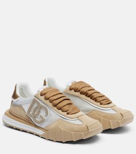 Dolce&Gabbana Dolce&Gabbana DG Athletic suede-trimmed sneakers