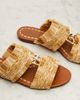Dolce&Gabbana Dolce&Gabbana DG braided raffia-effect sandals - 5