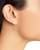 Dolce&Gabbana Dolce&Gabbana DG Charm Imitation Pearl Clip-On Earrings - 3