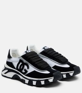 Dolce&Gabbana Dolce&Gabbana DG Country Road suede-trimmed sneakers