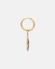 Dolce&Gabbana Dolce&Gabbana DG cross embellished hoop earrings - 2