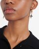 Dolce&Gabbana Dolce&Gabbana DG cross embellished hoop earrings - 3