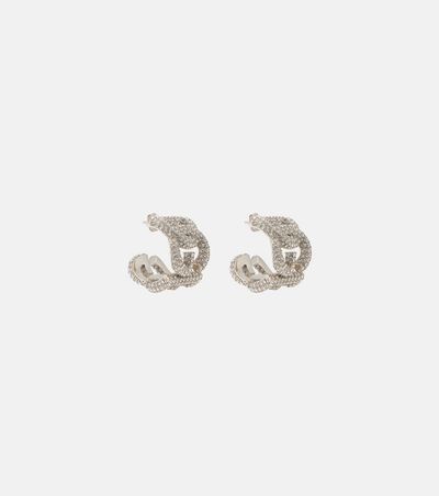 Dolce&Gabbana Dolce&Gabbana DG crystal-embellished hoop earrings