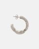 Dolce&Gabbana Dolce&Gabbana DG crystal-embellished hoop earrings - 2