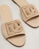 Dolce&Gabbana Dolce&Gabbana DG crystal-embellished suede slides - 5