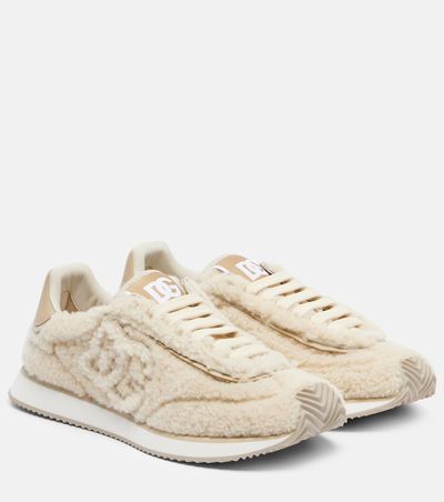 Dolce&Gabbana Dolce&Gabbana DG Cushion shearling sneakers