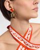 Dolce&Gabbana Dolce&Gabbana DG embellished clip-on earrings - 3
