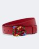 Dolce&Gabbana Dolce&Gabbana DG embellished leather belt - 1