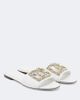 Dolce&Gabbana Dolce&Gabbana DG embellished leather slides - 1