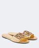 Dolce&Gabbana Dolce&Gabbana DG embellished metallic leather slides - 1
