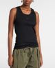 Dolce&Gabbana Dolce&Gabbana DG embellished ribbed-knit cotton tank top - 3