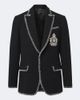 Dolce&Gabbana Dolce&Gabbana DG embellished wool-blend tweed blazer - 1