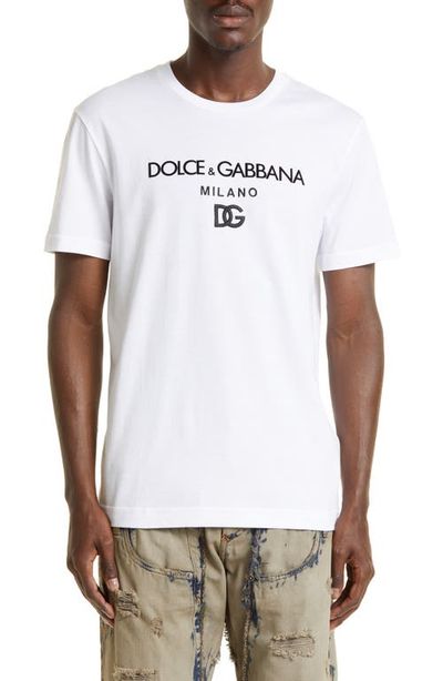Dolce&Gabbana Dolce&Gabbana DG Embroidered Logo T-Shirt