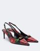 Dolce&Gabbana Dolce&Gabbana DG floral leather slingback pumps - 1