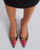 Dolce&Gabbana Dolce&Gabbana DG floral leather slingback pumps - 2