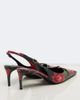Dolce&Gabbana Dolce&Gabbana DG floral leather slingback pumps - 3