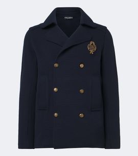 Dolce&Gabbana Dolce&Gabbana DG knitted cotton blazer