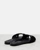 Dolce&Gabbana Dolce&Gabbana DG leather-trimmed lace slides - 3