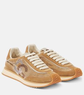 Dolce&Gabbana Dolce&Gabbana DG leather-trimmed sneakers