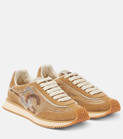 Dolce&Gabbana Dolce&Gabbana DG leather-trimmed sneakers