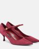 Dolce&Gabbana Dolce&Gabbana DG leather-trimmed suede Mary Jane pumps - 1