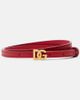 Dolce&Gabbana Dolce&Gabbana DG leather belt - 1