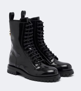 Dolce&Gabbana Dolce&Gabbana DG leather lace-up boots
