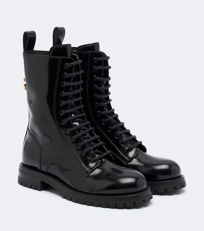 Dolce&Gabbana Dolce&Gabbana DG leather lace-up boots