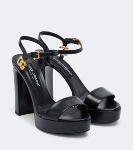 Dolce&Gabbana Dolce&Gabbana DG leather platform sandals