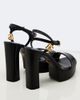 Dolce&Gabbana Dolce&Gabbana DG leather platform sandals - 3