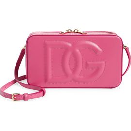 Dolce&Gabbana Dolce&Gabbana DG Logo Leather Camera Crossbody Bag