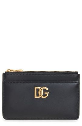 Dolce&Gabbana Dolce&Gabbana DG Logo Leather Coin Purse