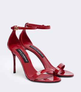Dolce&Gabbana Dolce&Gabbana DG patent leather sandals