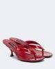 Dolce&Gabbana Dolce&Gabbana DG patent leather thong sandals - 1