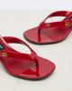 Dolce&Gabbana Dolce&Gabbana DG patent leather thong sandals - 6