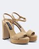 Dolce&Gabbana Dolce&Gabbana DG suede platform sandals - 1