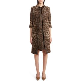 Dolce&Gabbana Dolce&Gabbana Dégradé Leopard Print Jacquard Jacket