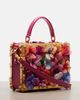 Dolce&Gabbana Dolce&Gabbana Dolce Box floral-appliqué leather box bag - 4