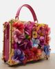 Dolce&Gabbana Dolce&Gabbana Dolce Box floral-appliqué leather box bag - 6