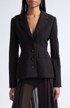 Dolce&Gabbana Dolce&Gabbana Double Crêpe Virgin Wool Jacket