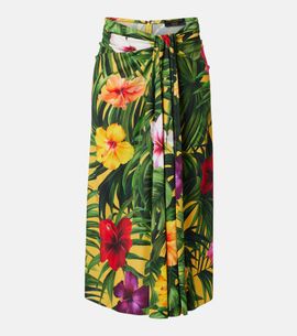 Dolce&Gabbana Dolce&Gabbana Draped floral midi skirt
