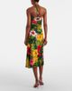 Dolce&Gabbana Dolce&Gabbana Draped floral midi skirt - 5