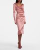 Dolce&Gabbana Dolce&Gabbana Draped satin midi dress - 2