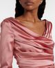 Dolce&Gabbana Dolce&Gabbana Draped satin midi dress - 4