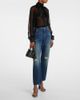 Dolce&Gabbana Dolce&Gabbana Embellished 60 denim sandals - 3