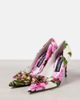 Dolce&Gabbana Dolce&Gabbana Embellished leather-trimmed pumps - 4