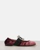 Dolce&Gabbana Dolce&Gabbana Embellished leather-trimmed velvet flats - 4