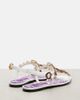 Dolce&Gabbana Dolce&Gabbana Embellished leather slingback sandals - 2