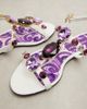 Dolce&Gabbana Dolce&Gabbana Embellished leather slingback sandals - 5